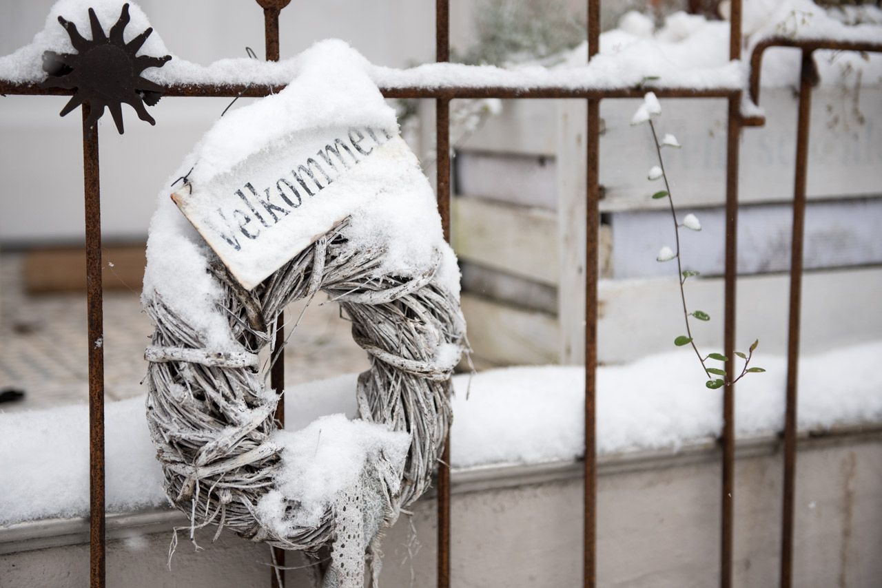 Mein Garten Im Winter Gaaanz Viel Schnee In Gundis Garden